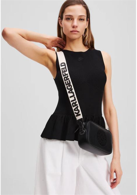 KARL LAGERFELD  K/CIRCLE Borsa a tracolla traforata KARL LAGERFELD | A3W303101AV